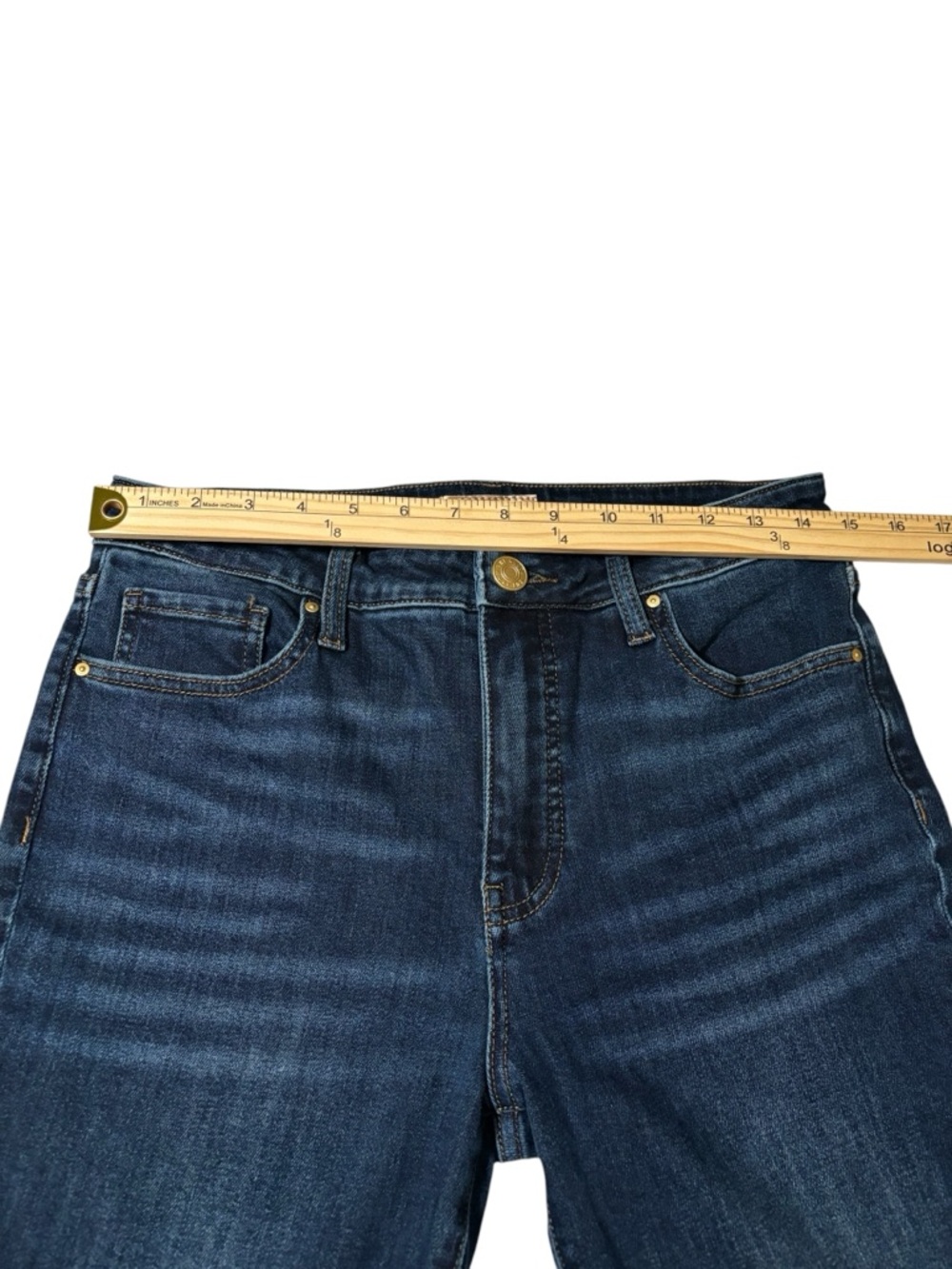 Kut From The Kloth Stella High Rise Fab Ab Flare Denim Jeans Size 6 - Picture 13 of 16